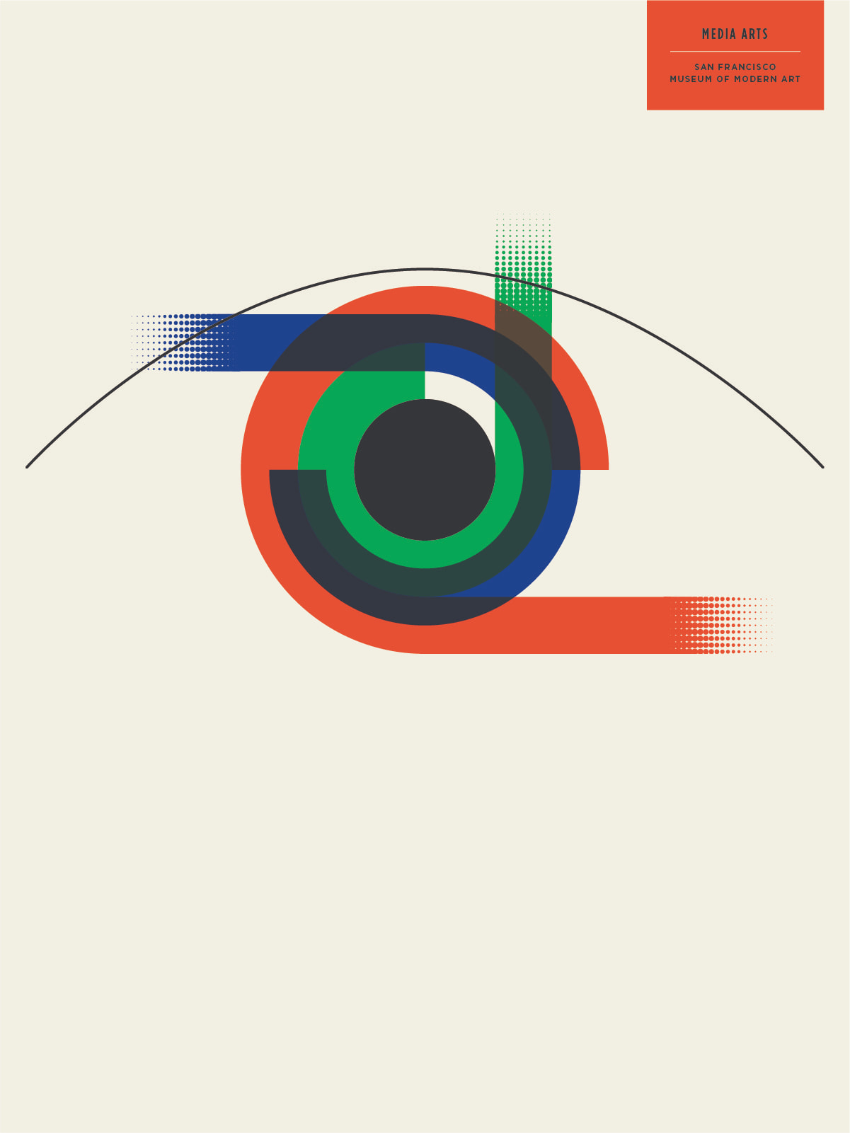 Jason Munn poster for SFMoMA