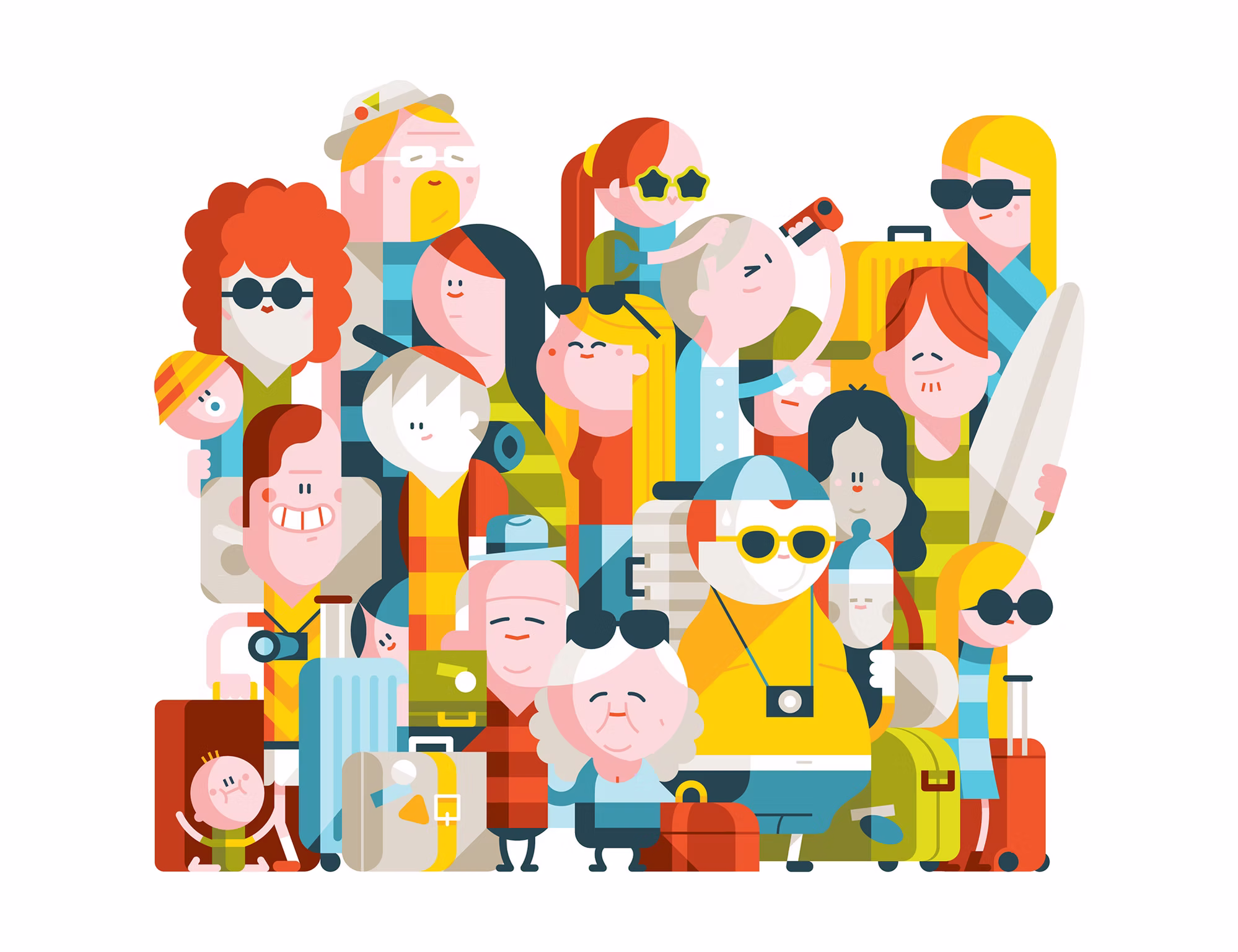 • Up Magazine illustration Loulou & Tummie • Up Magazine illustration