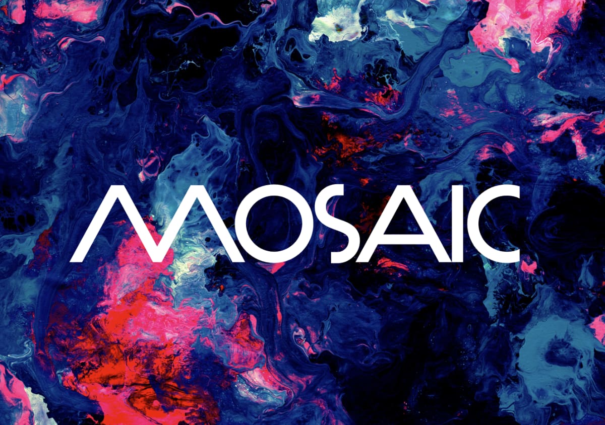 Michael Cina  • Mosaic wordmark & type design