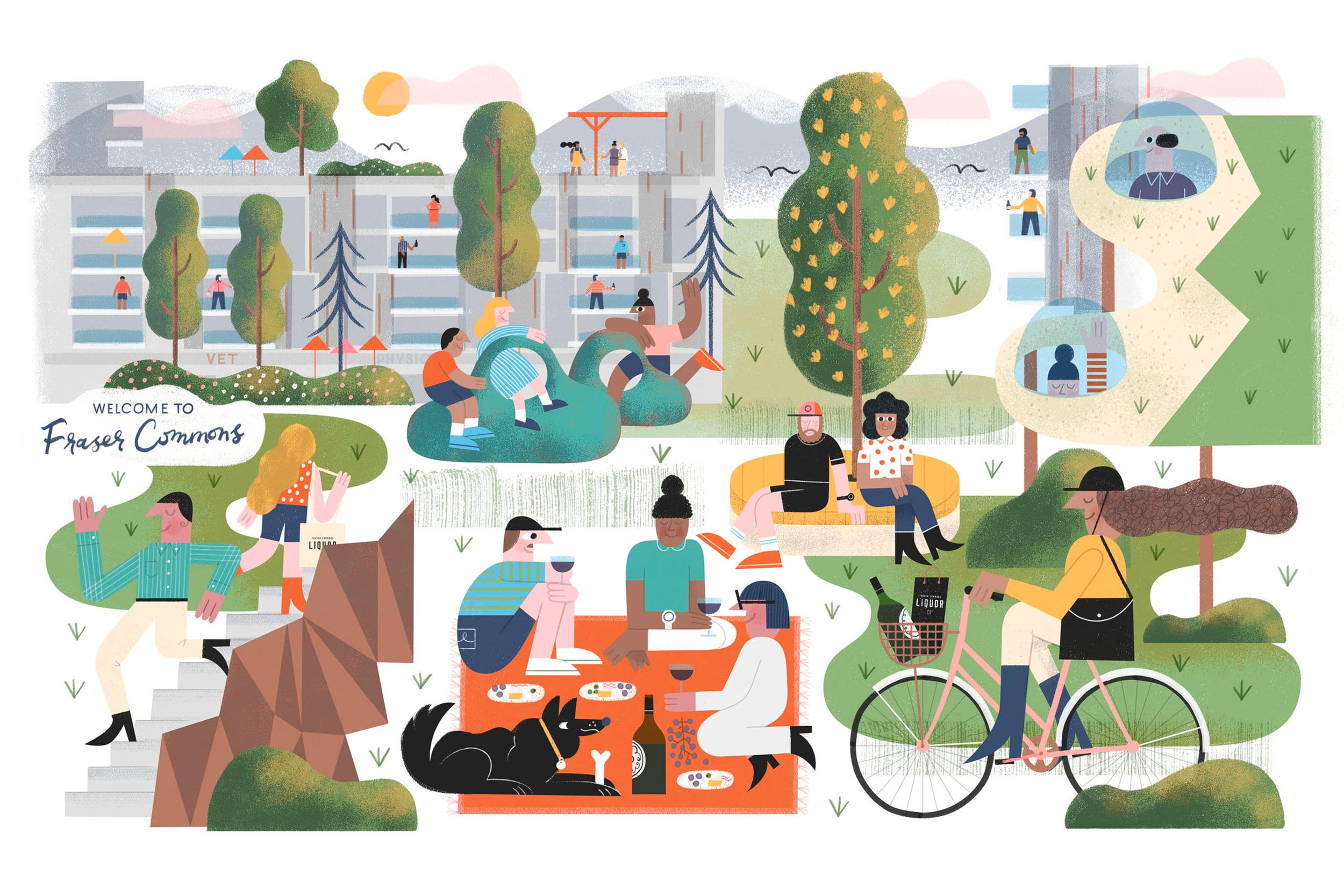 • Home and Community Mural • Home and Community Mural