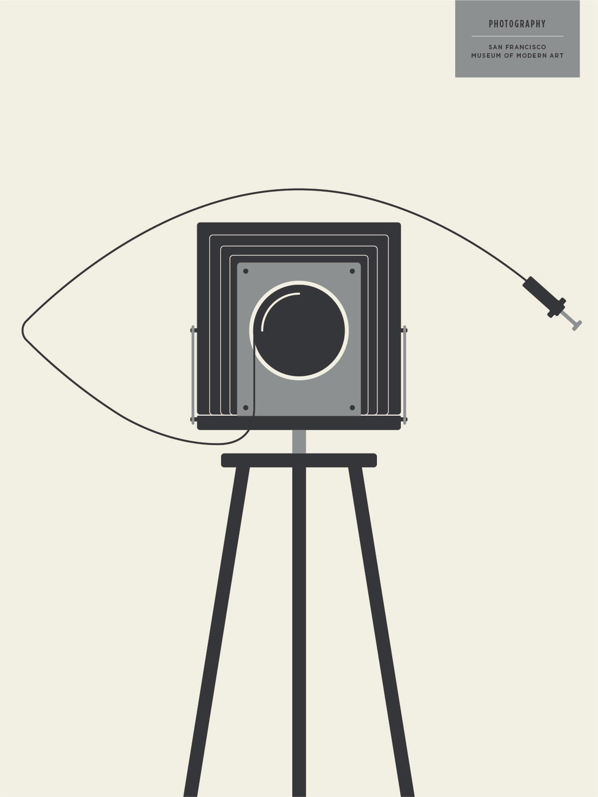 Jason Munn poster design for SFMOMA 