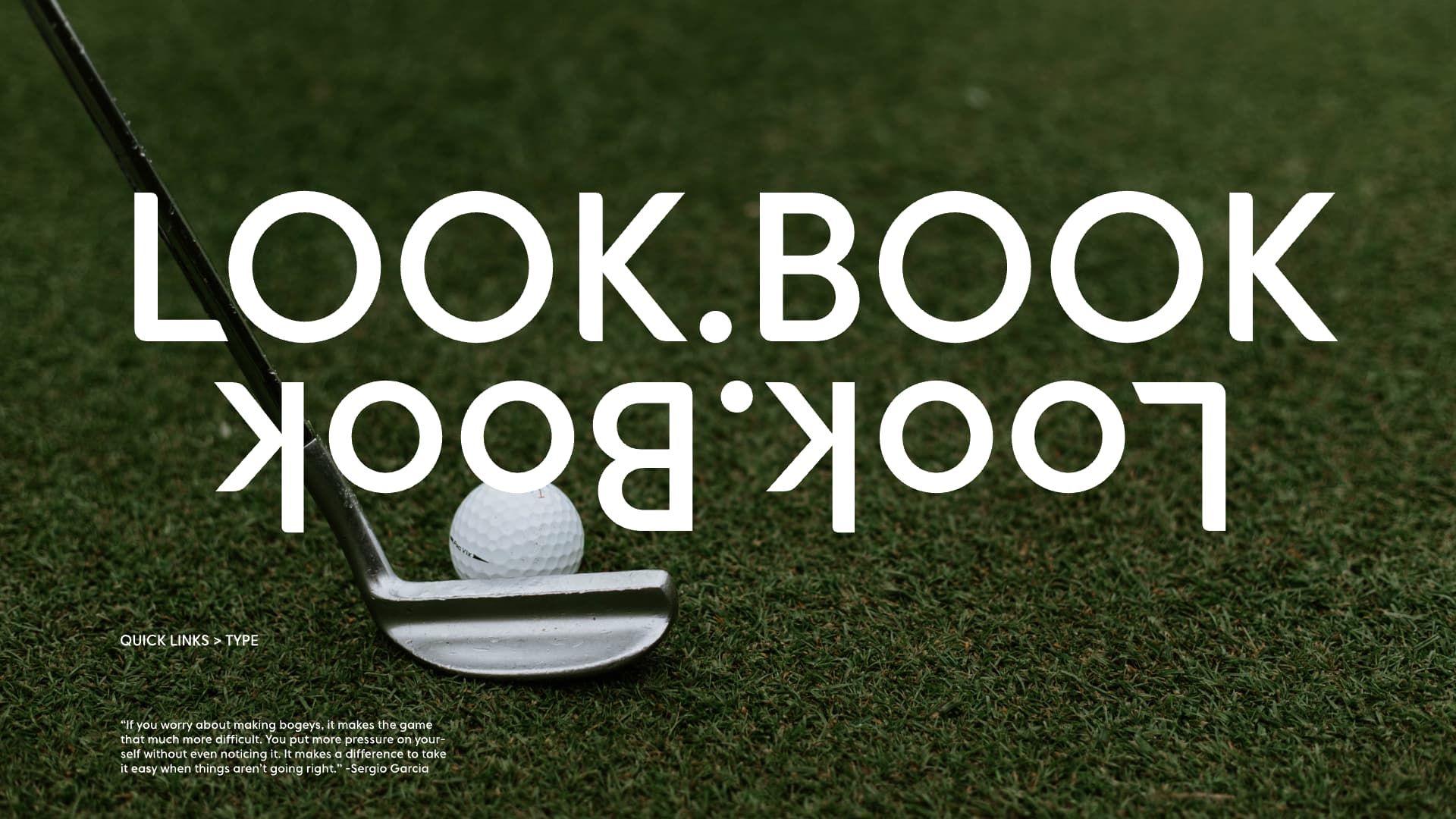 Michael Cina x NBC Golf (Custom type development)