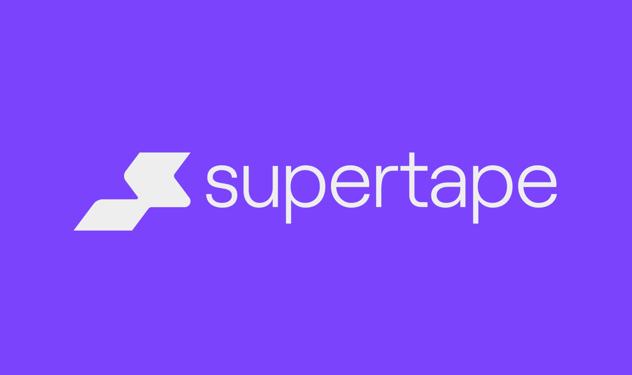 Michael Cina • Supertape logo design Michael Cina • Supertape logo design