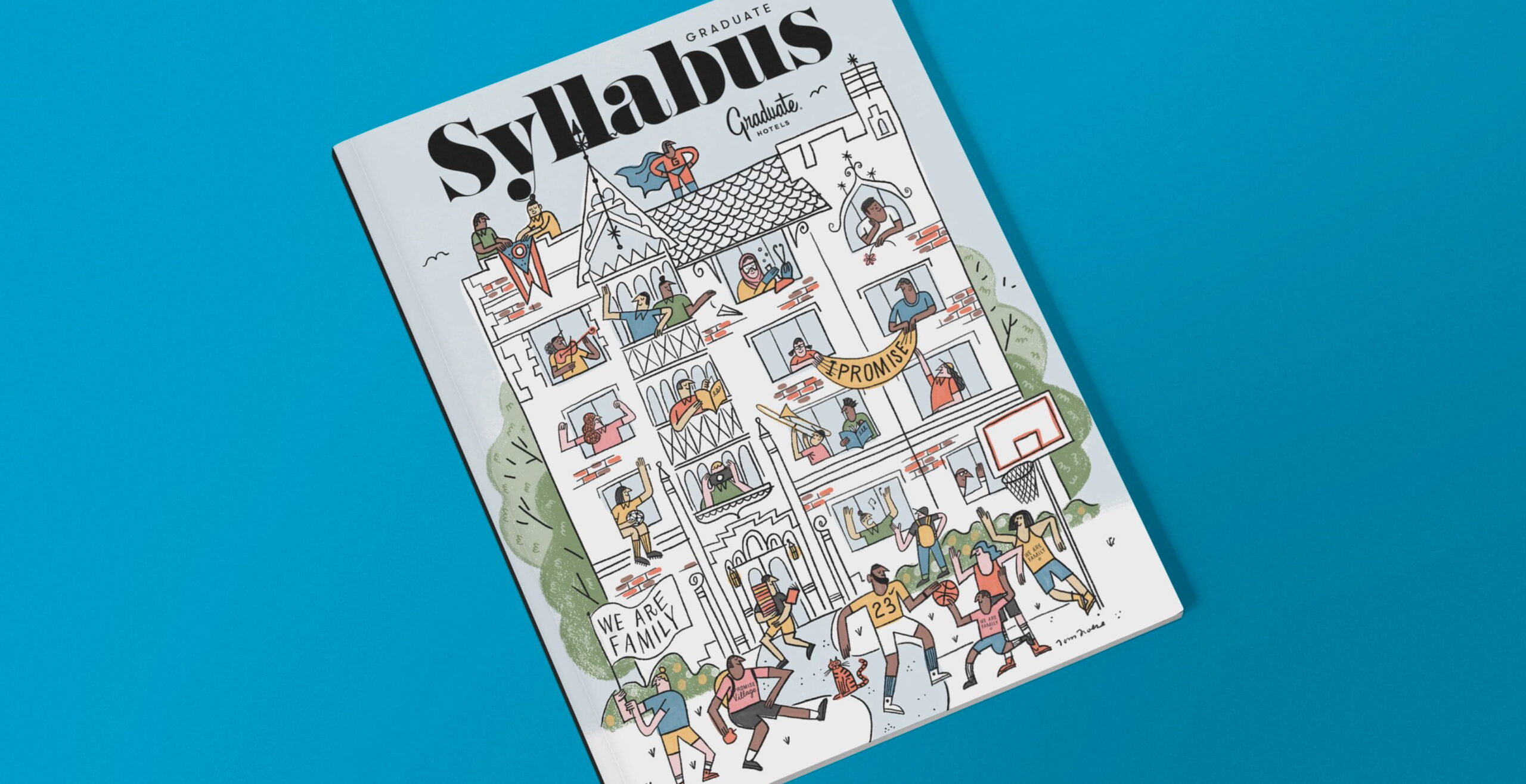 Tom Froese  • Syllabus magazine cover illustration